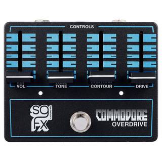 SolidGoldFX Commodore Overdrive effectpedaal