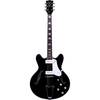 VOX Bobcat V90 semi-hollow body semi-akoestische gitaar (zwart)