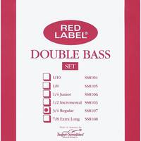 Super Sensitive Strings 8107 Red Label Bass snarenset voor 3/4-formaat contrabas