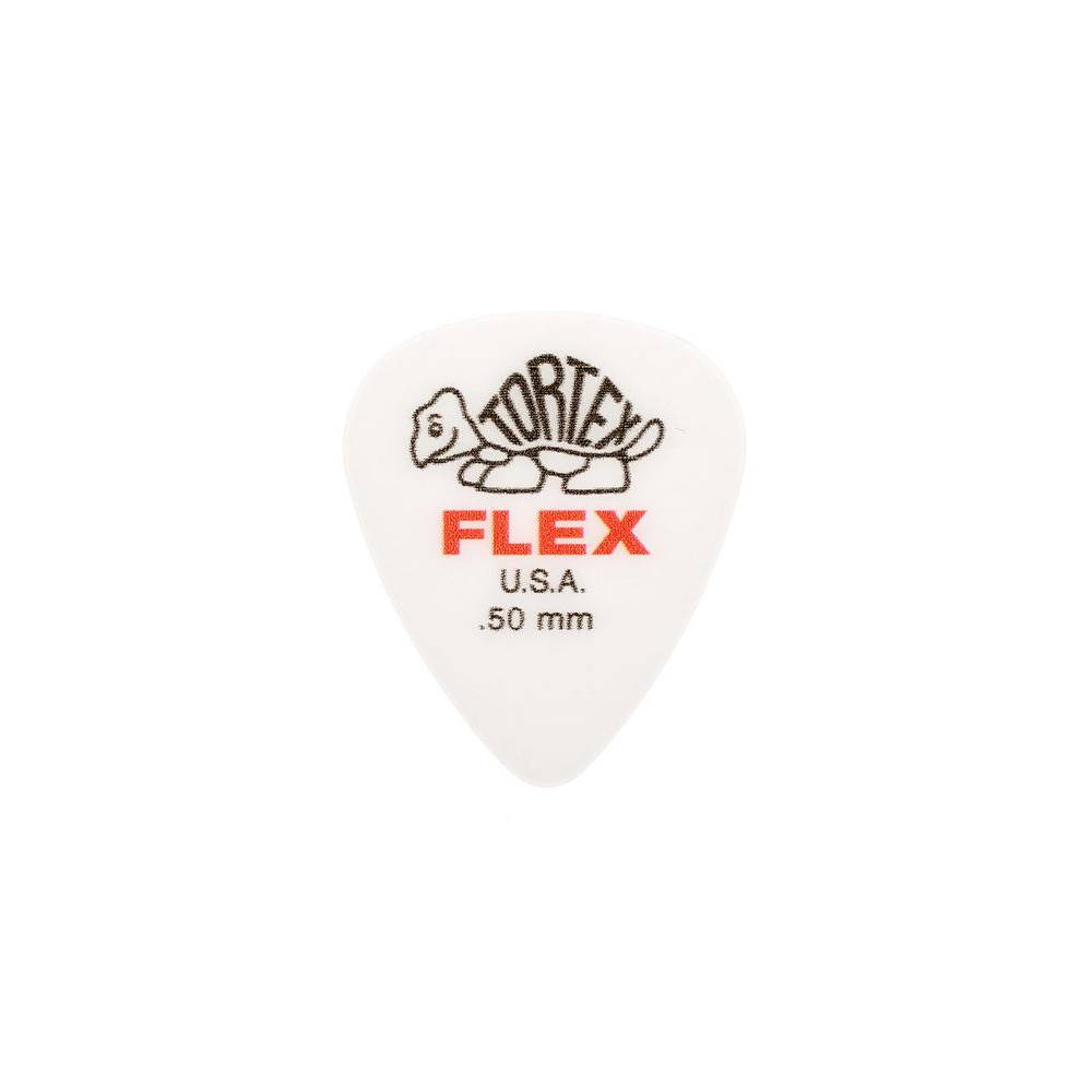 Dunlop Tortex Flex Standard plectrums 0.50 mm (12 stuks)