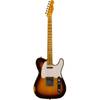 Fender Custom Shop Time Machine '59 Tele Custom Relic MN Wide-Fade Chocolate 3-Color Sunburst met deluxe koffer en CoA