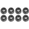 Adam Hall 4903M8AH rubberen voetje 20 x 9 mm (8 stuks)