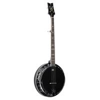 Ortega OBJ650-SBK Raven Series 5-string Banjo Natural banjo met gigbag