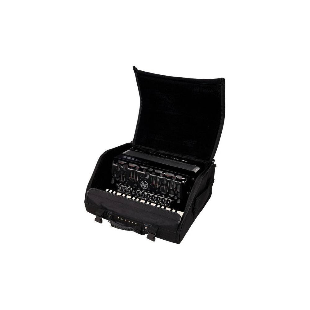 Hohner Amica Forte IV 96 Zwart, Silent Key accordeon