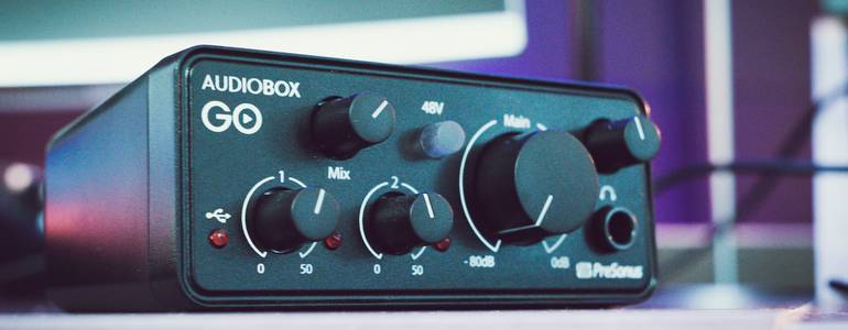 PreSonus lanceert AudioBox Go - de kleinste audio interface?