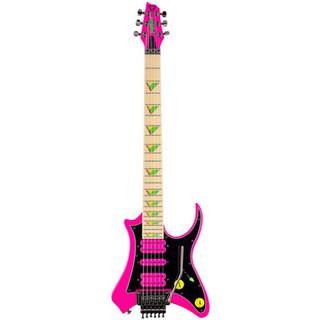 Traveler Guitar Vaibrant Deluxe V88X Hot Pink met gigbag