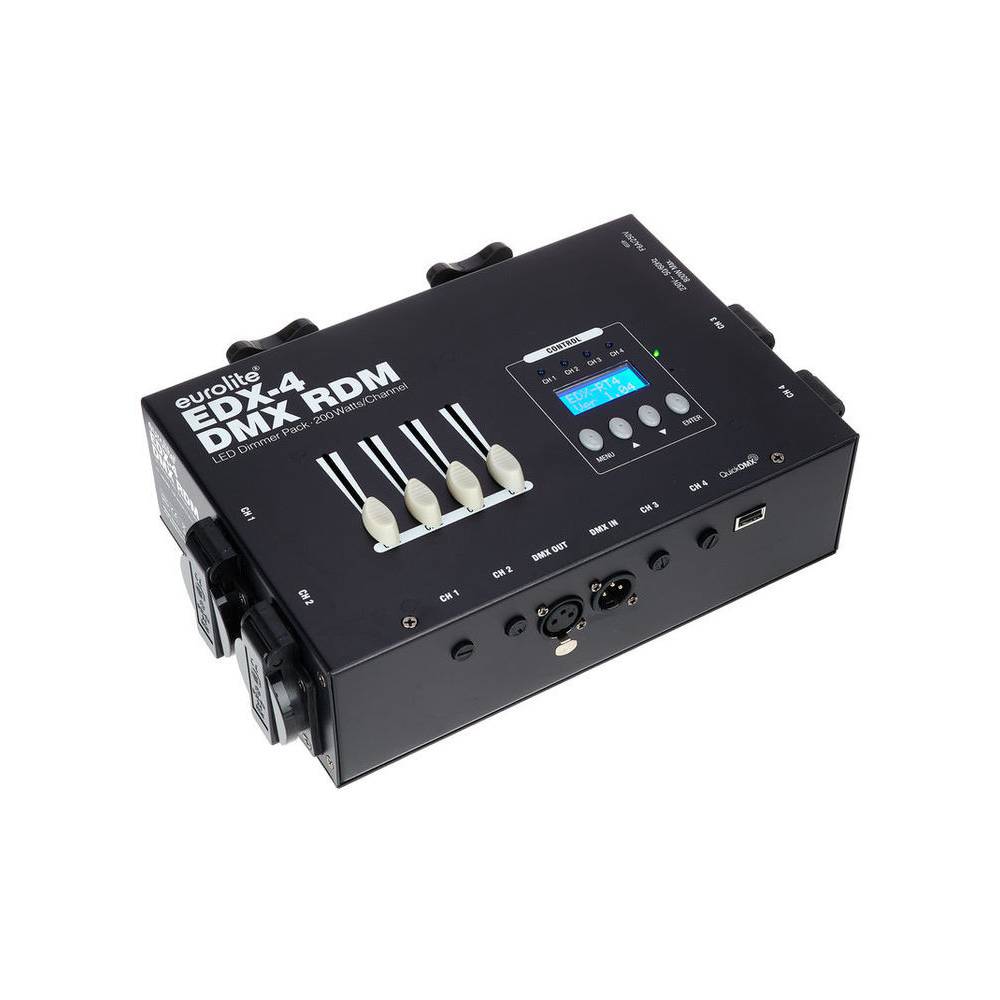 Eurolite EDX-4 DMX RDM LED dimmer pack