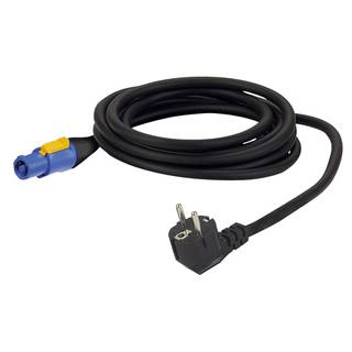 DAP Powercable blauw vergrendelbaar - schuko 1.5m