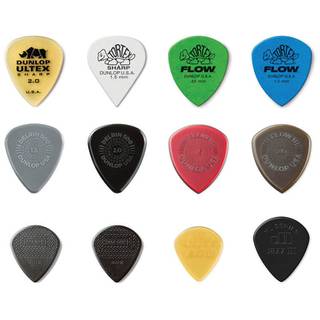 Dunlop PVP118 Variety Pack Shred plectrumset (12 stuks)