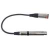 DAP FLA03 Transformator adapter Jack female naar XLR female met schakelaar