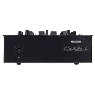 Omnitronic PM-422P vier-kanaals mixer met USB en Bluetooth
