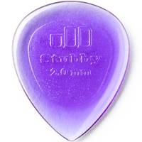 Dunlop Stubby Jazz 2.00mm violetkleurig plectrum