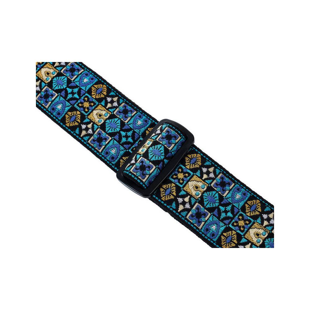 Fender Festival Strap gitaarband, blauw