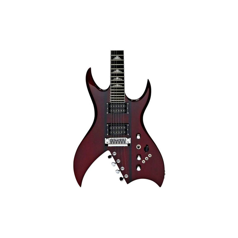 B.C. Rich Rich B Legacy Perfect 10 Dragons Blood 10-snarige elektrische gitaar met varitone tone filter
