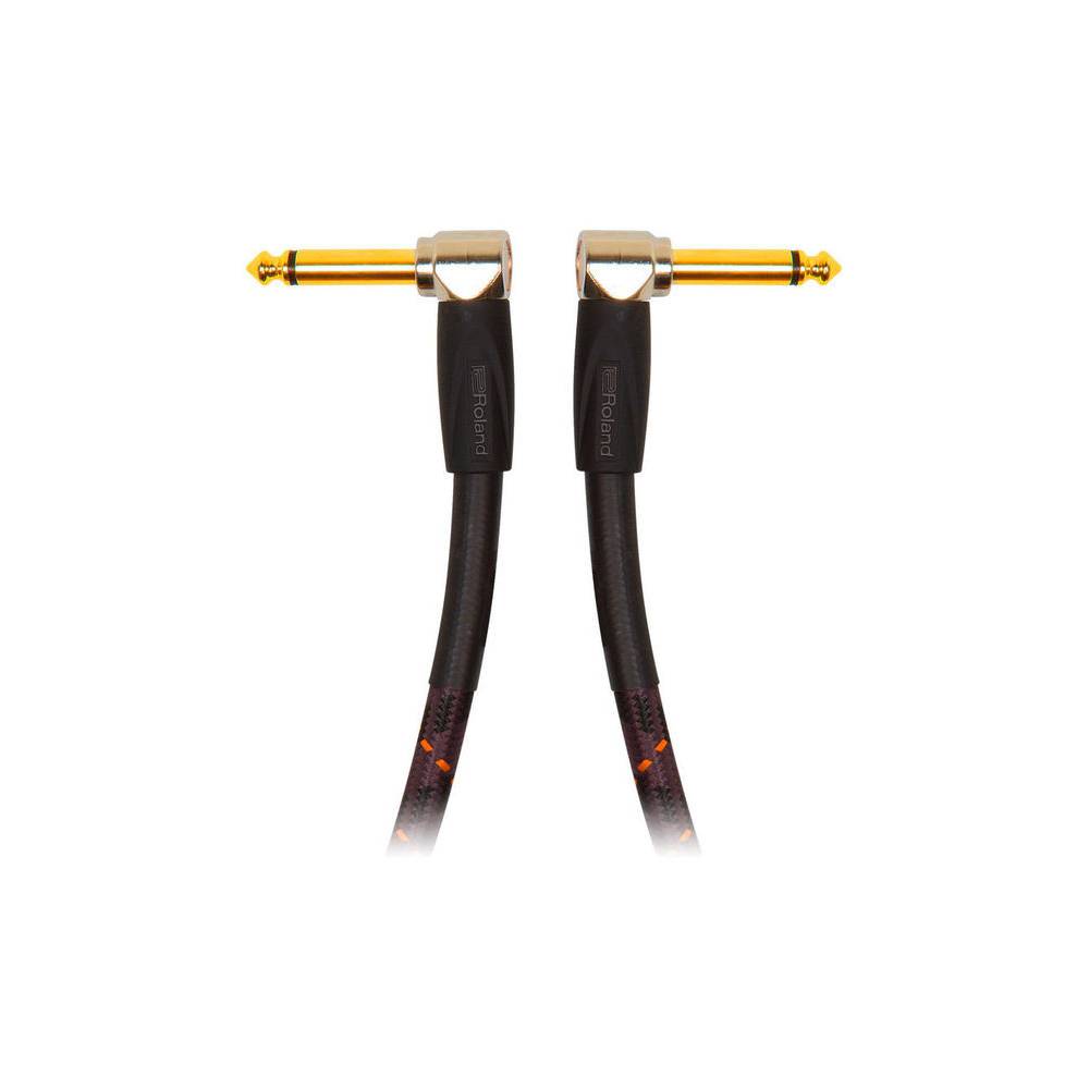 Roland RIC-G1AA Gold Series kabel mono jack-jack haaks 30 cm