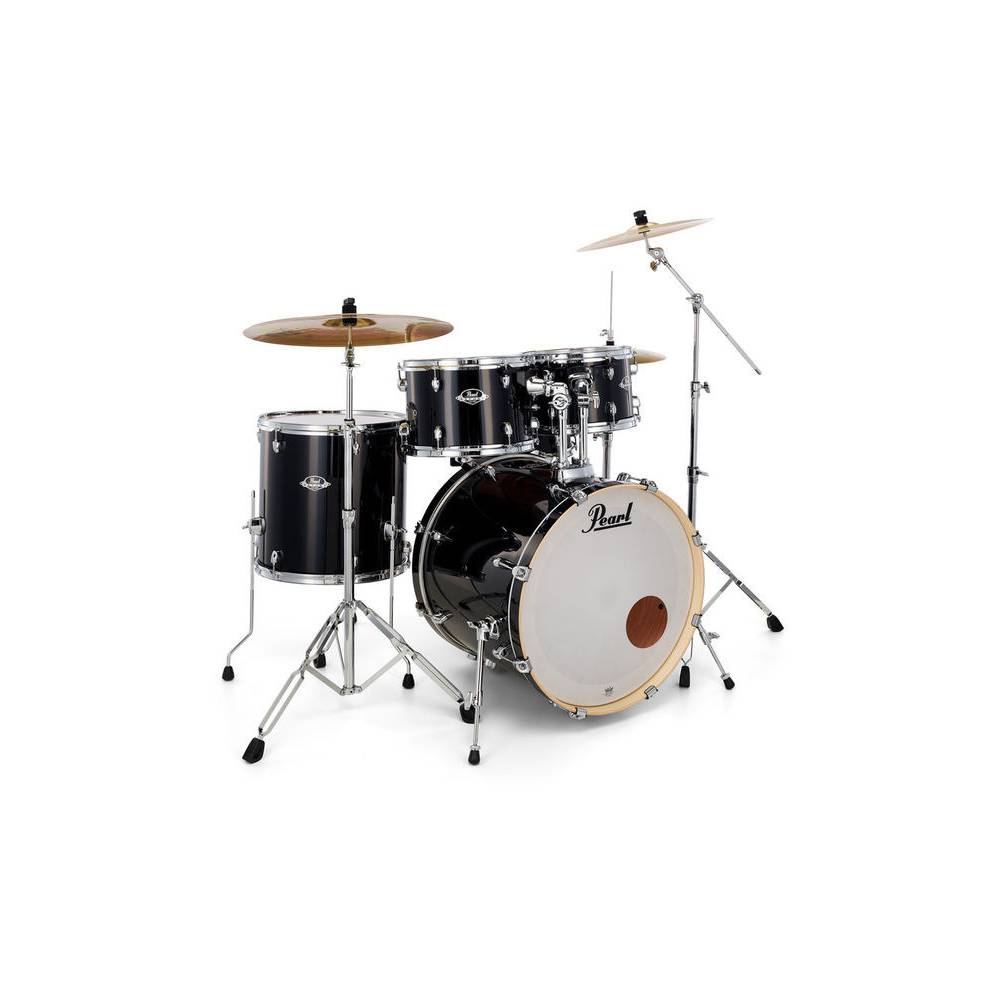 Pearl EXX725SBR/C31 Export Jet Black drumstel incl. bekkenset