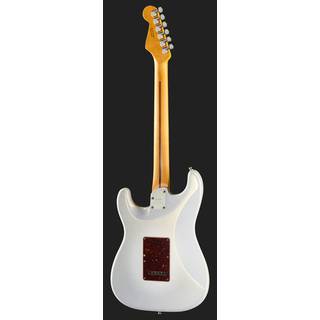 Fender American Ultra Stratocaster Arctic Pearl RW met koffer