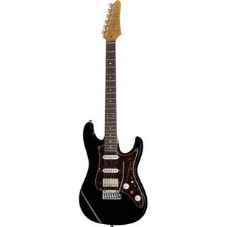 Ibanez AZ2204N Prestige Black elektrische gitaar met koffer