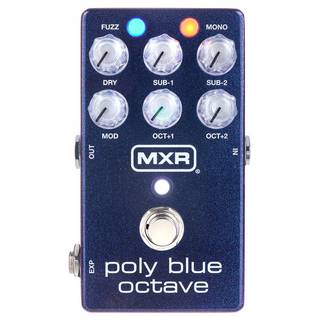 MXR M306 Poly Blue Octave pitch-shifter met optionele fuzz en modulatie