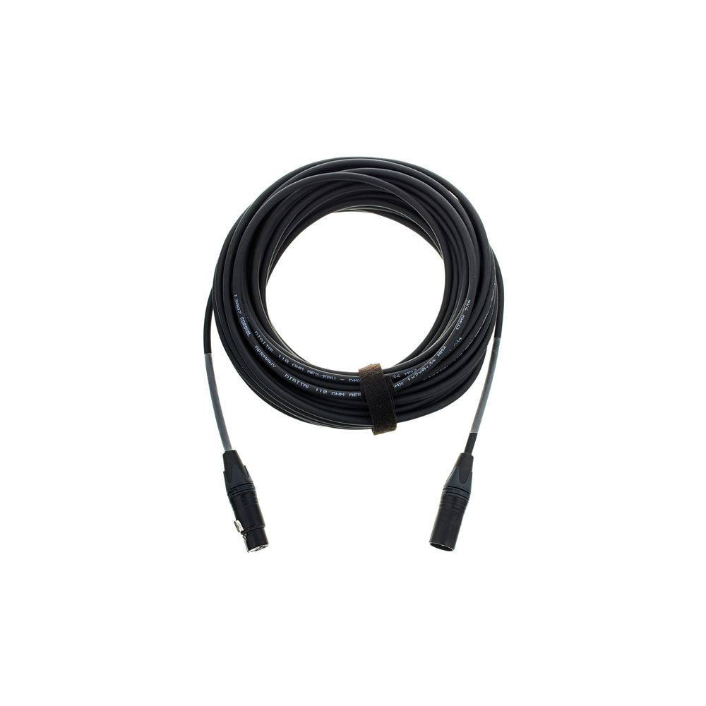 Cordial CPD20FM DMX XLR male - XLR female 3-pins lichtkabel 20 meter