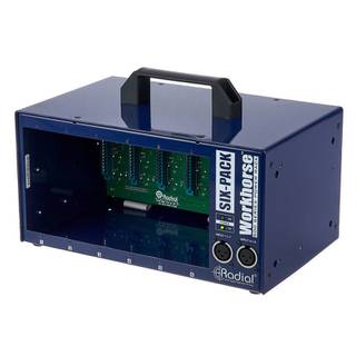 Radial Sixpack Workhorse rack voor 500-serie 6 slots met handvat