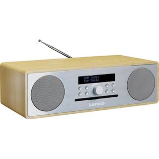 Lenco DAR-070 DAB+ FM-Radio, zilver