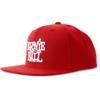Ernie Ball 4155 Logo Hat Red pet met geborduurd logo rood