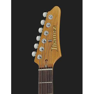 Ibanez AZ2204N Prestige Black elektrische gitaar met koffer