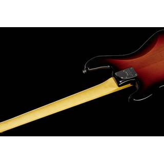 Fender American Professional II Precision Bass RW 3-Color Sunburst elektrische basgitaar met koffer