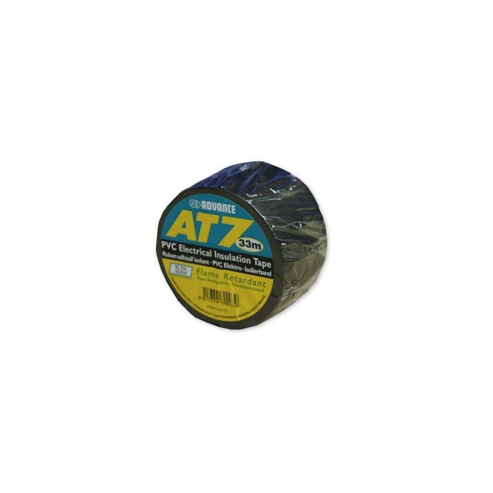 Advance AT7 PVC Tape 50mm 33m zwart