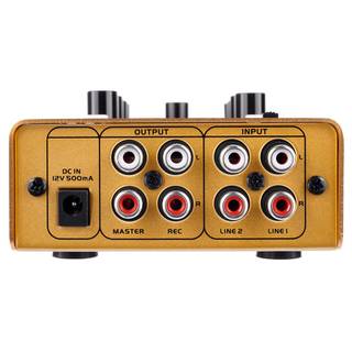 Omnitronic Gnome-202P Mini Mixer goud