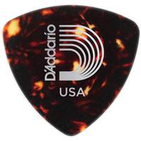 D'Addario 2CSH6-10 shell-color celluloid plectra 10-pack heavy wide shape