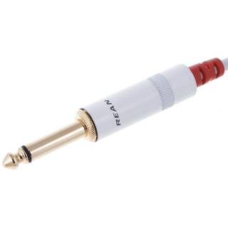 Cordial CFU3PP-SNOW Intro 2x 6.3mm TS jack instrumentkabel 3m wit