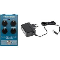 TC Electronic Fluorescence Shimmer Reverb effectpedaal + adapter