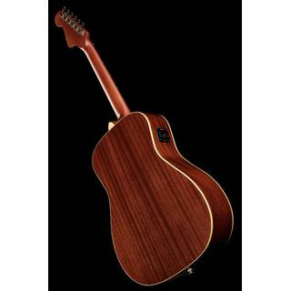 Fender Malibu Player Natural elektrisch-akoestische westerngitaar