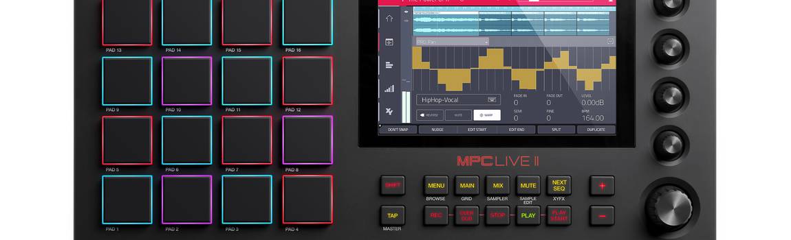 Akai introduces MPC LIVE II - with built-in monitors