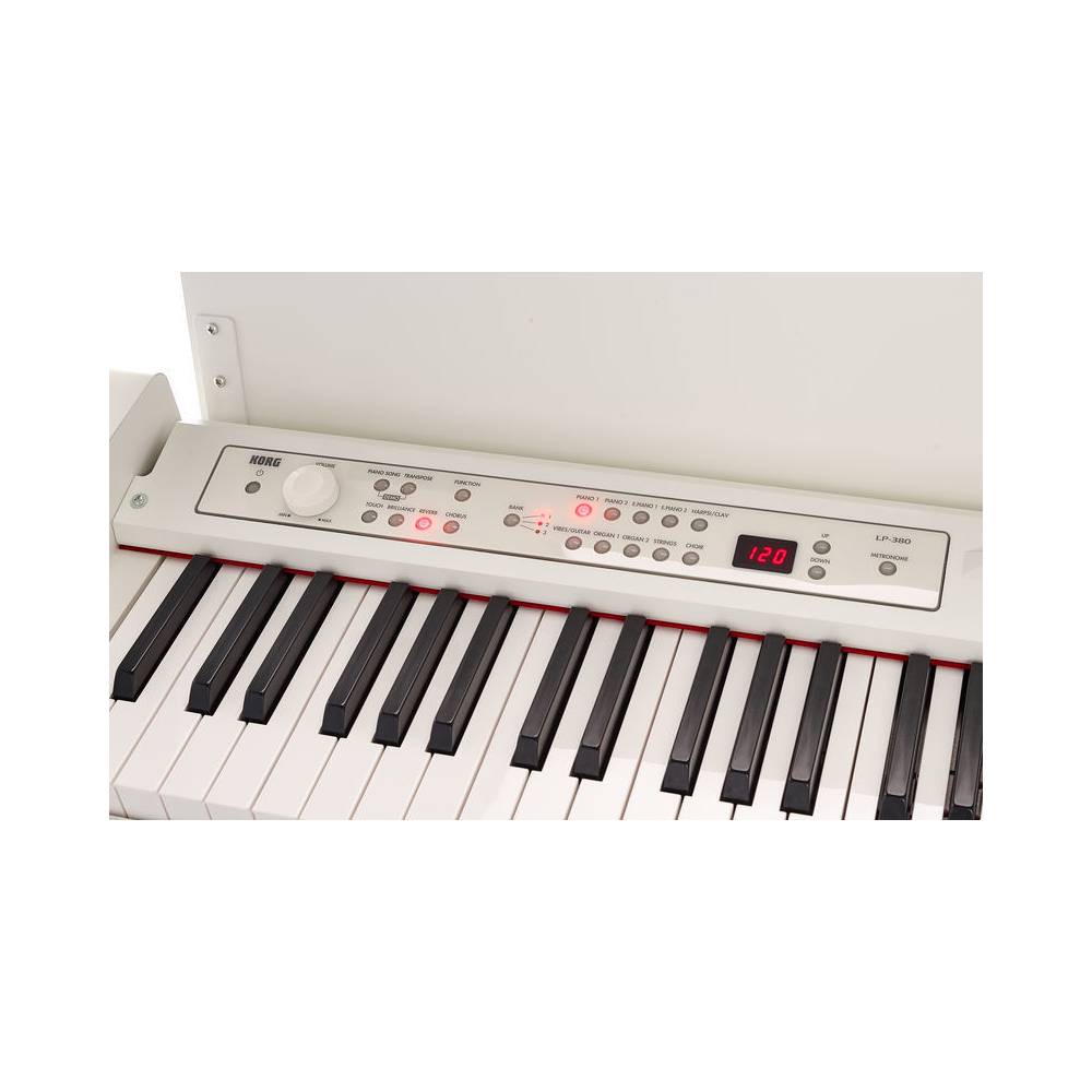 Korg LP-380 USB White digitale piano wit