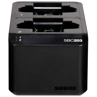 Shure SBC203 dubbele SLXD acculader