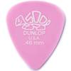 Dunlop Delrin 500 0.46mm plectrum pastel roze