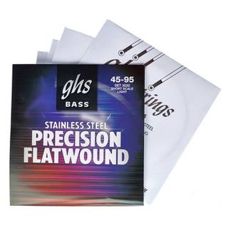 GHS 3020 Short Scale Precision Flats light snarenset voor bas