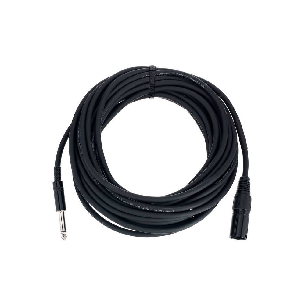 Cordial EM10MP Elements verloopkabel XLR male - 6.3mm TS jack 10m