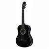 Gomez 001 4/4-model klassieke gitaar zwart