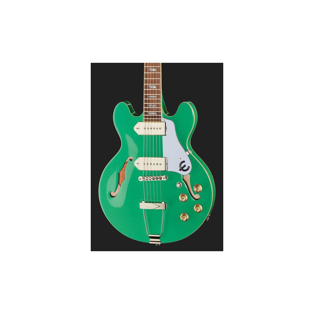 Epiphone Casino Coupe Turquoise semi-akoestische gitaar