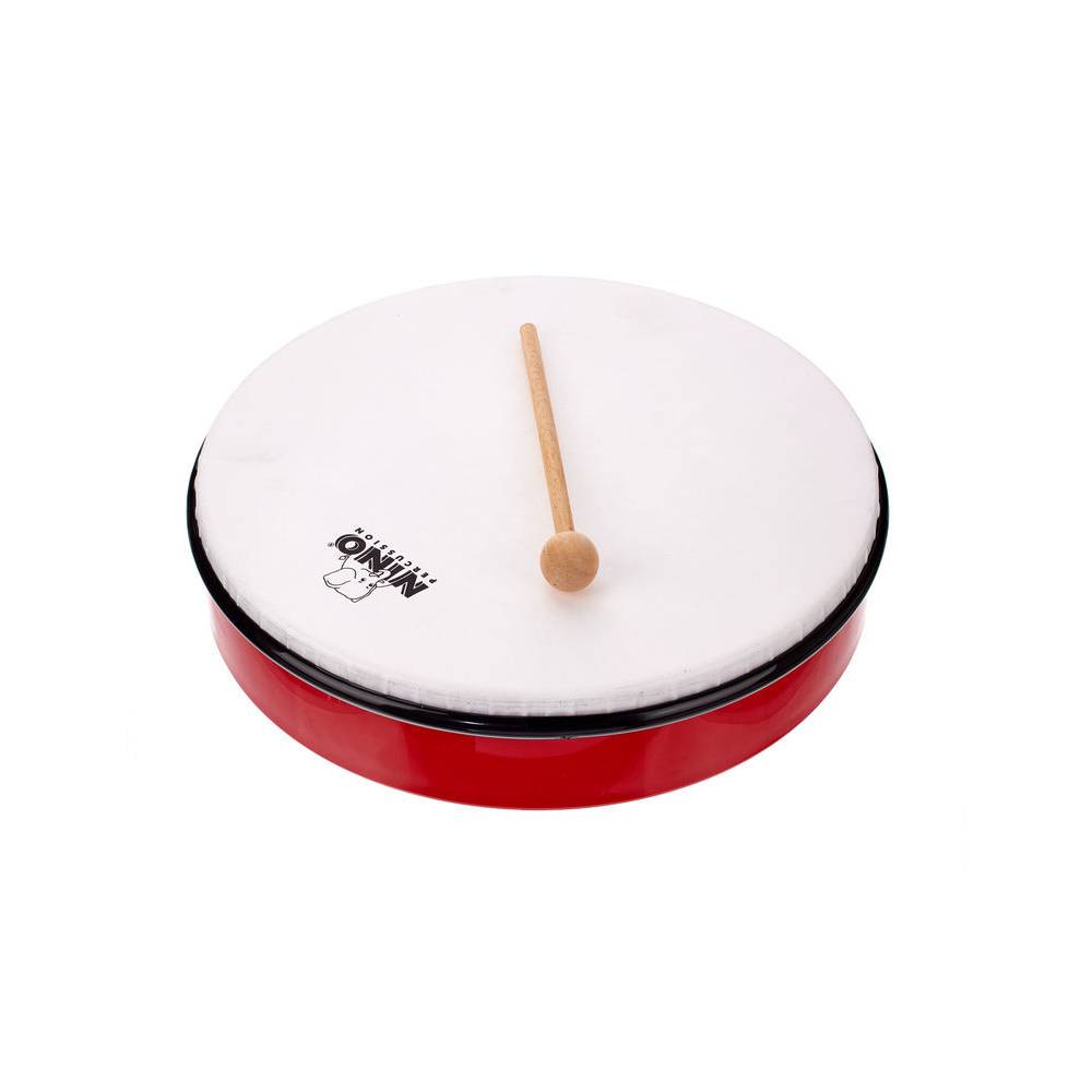 Nino Percussion NINO6R 12 inch handtrommel rood