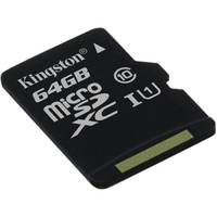 Kingston SDCS/64GBSP microSDXC Canvas Select 80R CL10