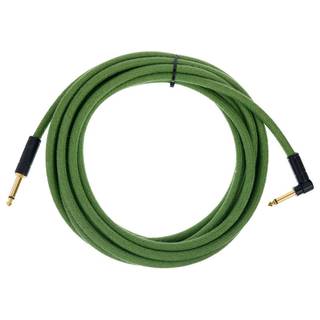 Fender Festival Cables Green R/A instrumentkabel 5.5m