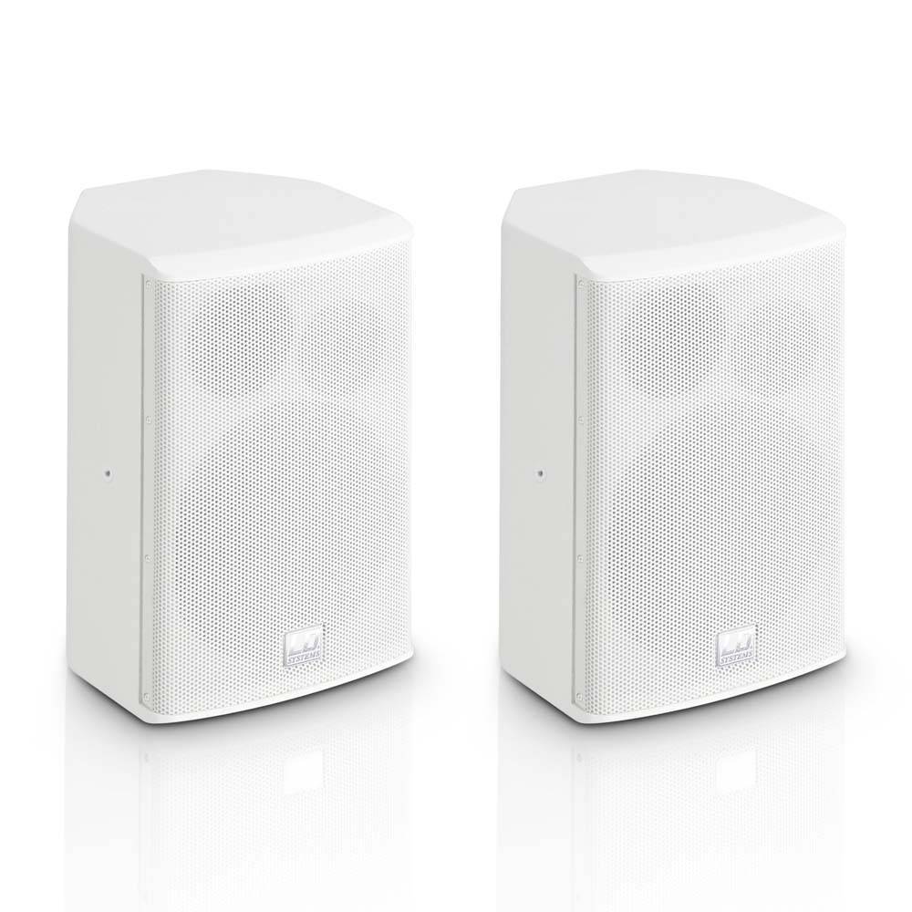 LD Systems SAT62G2W passieve installatie luidspreker 6,5 inch wit (set van 2)