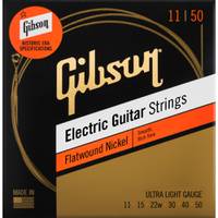 Gibson Flatwound Ultra-Light snarenset voor semi-akoestische gitaar