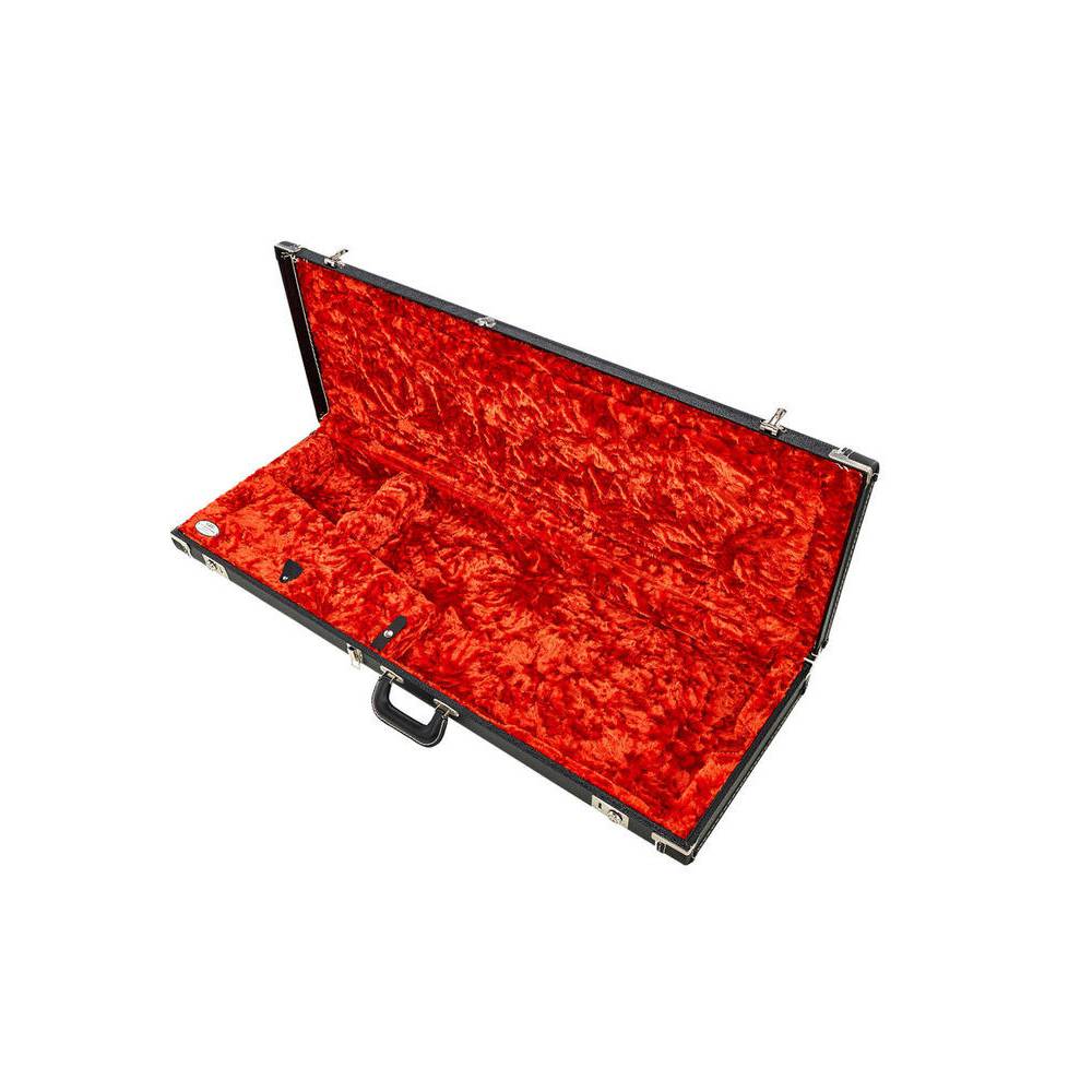 Fender Deluxe Hardshell Case Black Orange