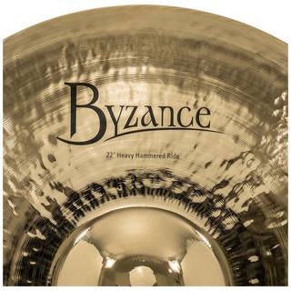 Meinl Byzance Brilliant Heavy Hammered Ride 22 inch
